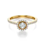 Pierścionek z diamentami